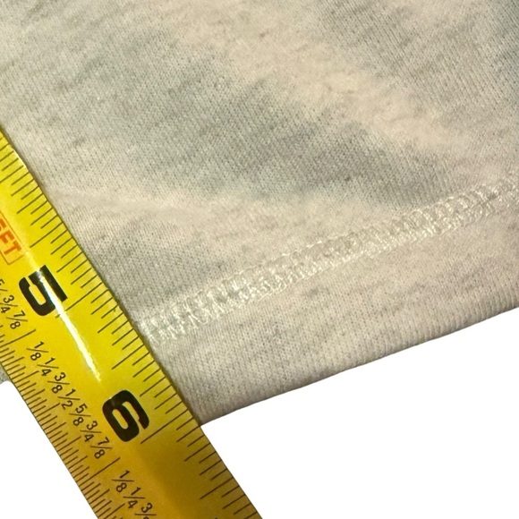 H&M Cream Athletic Shorts Relaxed Fit Elastic Waist - Picture 6 of 6